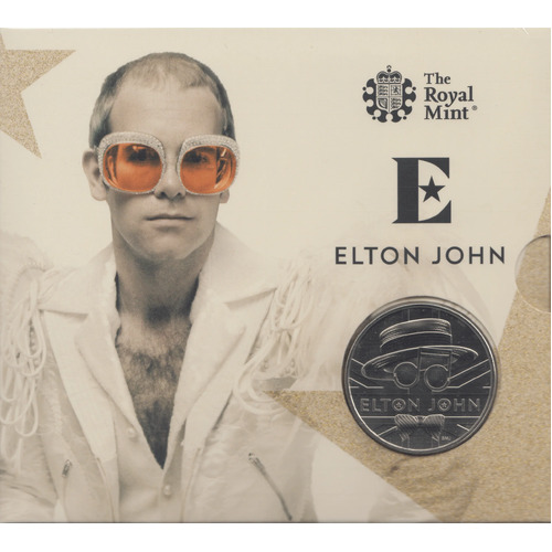 2020 ¬£5 Elton John Brilliant Uncirculated