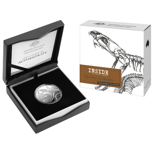 2020 1oz Silver - Silver $5 Australia's Most Dangerous - Western Taipan
