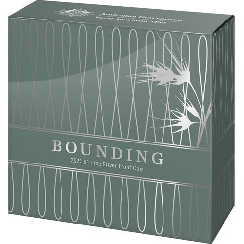 2021 $1 Silver Proof Bounding 
