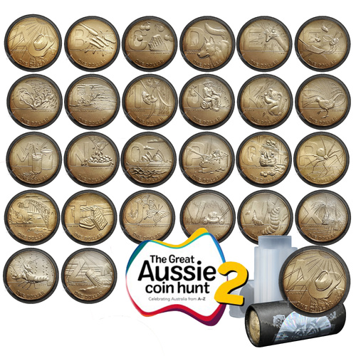 2021 $1 Great Australian Coin Hunt - Cotton & Co Roll