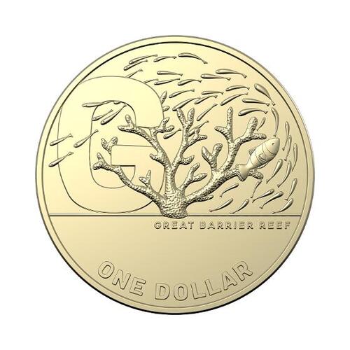 2021 $1 "G" Great Australian Coin Hunt