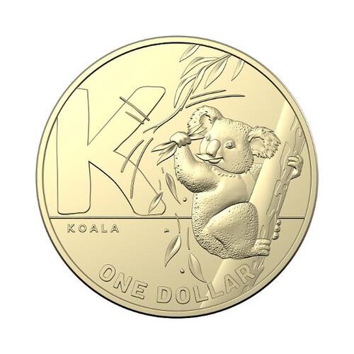 2021 $1 "K" Great Australian Coin Hunt