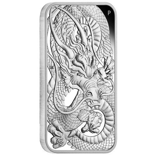 2021 1oz Rectangle Dragon Proof Coin