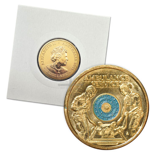 2021 $2 Ambulance Service - UNC Single Coin