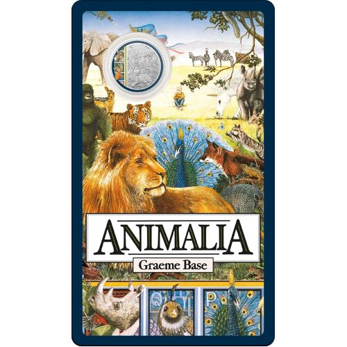 2021 20c Animalia Coloured Coin