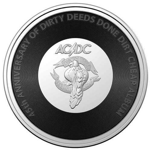 2021 AC/DC 20c Card - Dirty Deeds Done Dirt Cheap