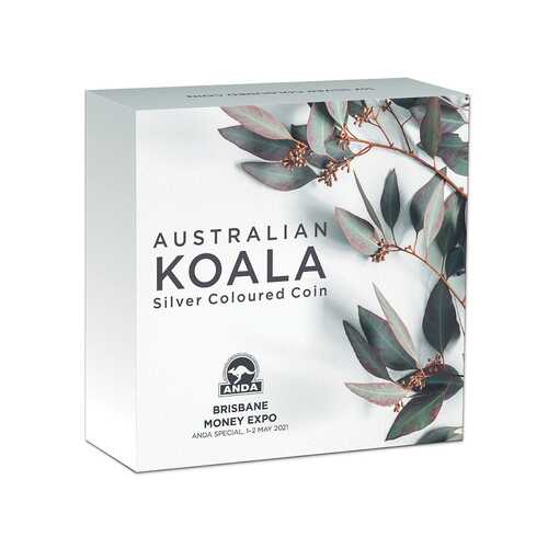 2021 Brisbane ANDA $1 Silver Koala