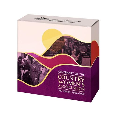 2022 $1 Centenary of the Country Women's Association Silver Proof