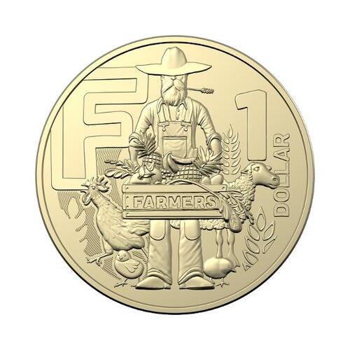 2022 $1 "F" Great Australian Coin Hunt