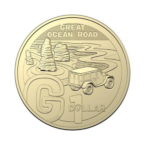 2022 $1 "G" Great Australian Coin Hunt