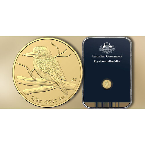 2022 $5 Kookaburra Mini Gold Coin
