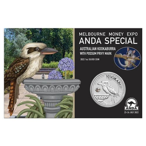 2022 $1 Melbourne ANDA Australian Kookaburra