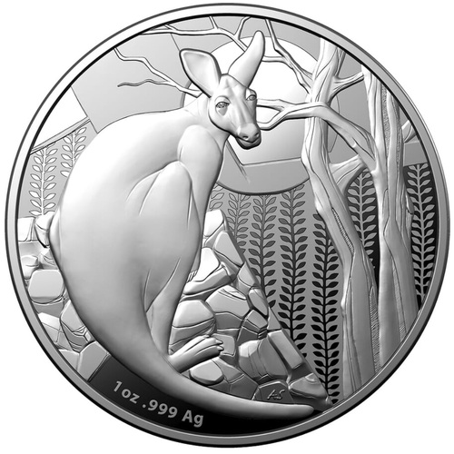2022 $1 Kangaroo Series Silver 1oz 