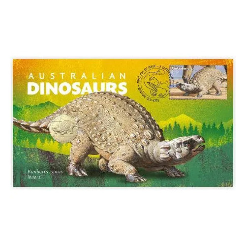 2022 PNC $1 Australian Dinosaurs - Kunbarrasaurus Ieversi