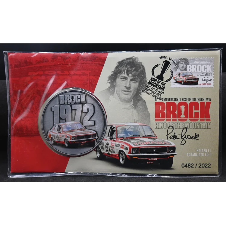 2022 Peter Brock 1972 Medalion Cover (PMC Medallion)