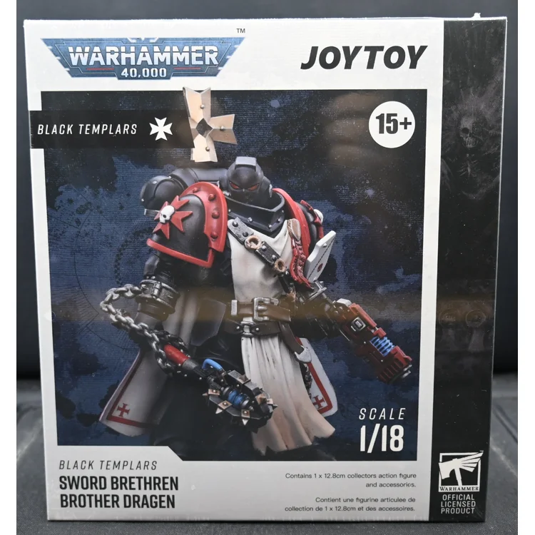2022 Joytoy Warhammer 40,000 Black Templars Primaris Sword Brethren Harmund