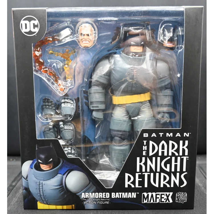2022 Mafex "The Dark Knight Returns" Armored Batman 6-Inch Figure.