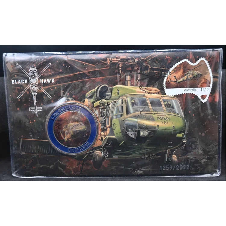 2022 Black Hawk S-70A-9 End of Service (PMC Medallion)