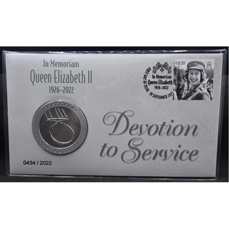 2022 "Devotion to Service" Queen Elizabeth Memorial (PMC Medallion)