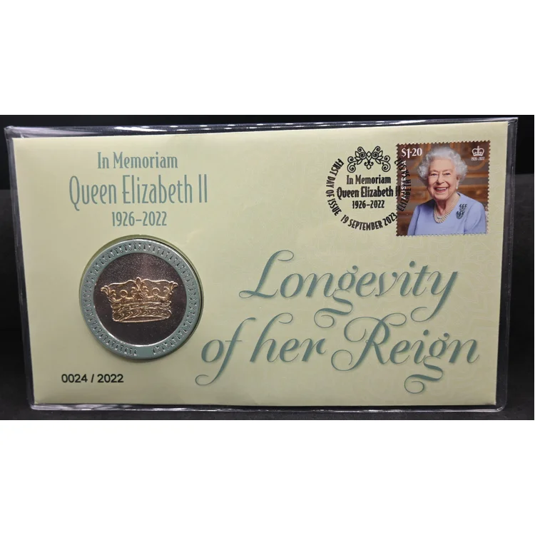 2022 "Longevity of her Reign" Queen Elizabeth Memorial PMC