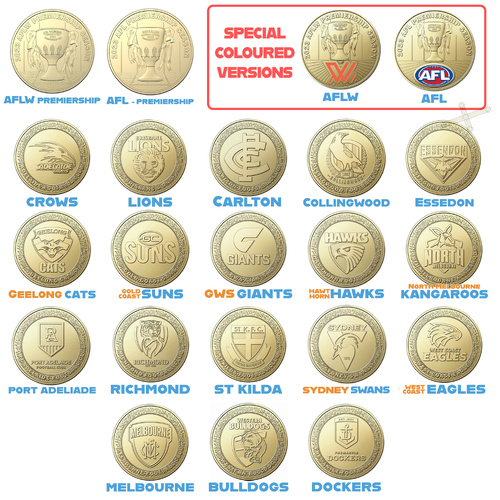 2023 $1 AFL Collection 1 - UNC Single Coin