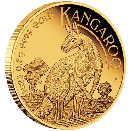 2023 $2 Roo Mini Gold Coin