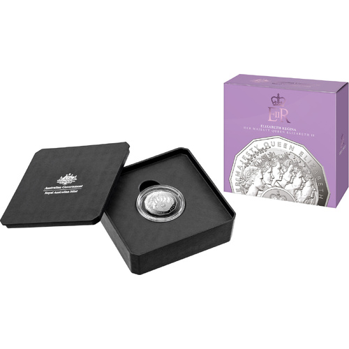 2023 50c Silver Proof Coin – Queen Elizabeth II Commemorative