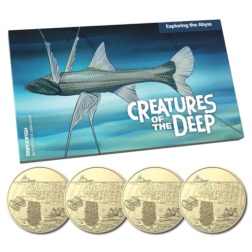 2023 Creatures of the Deep 4 Coin Set