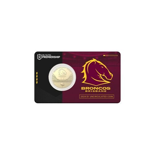 2024 $1 NRL Brisbane Broncos