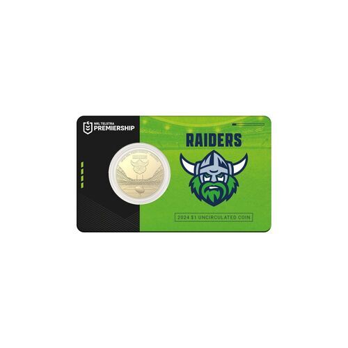 2024 $1 NRL Canberra Raiders