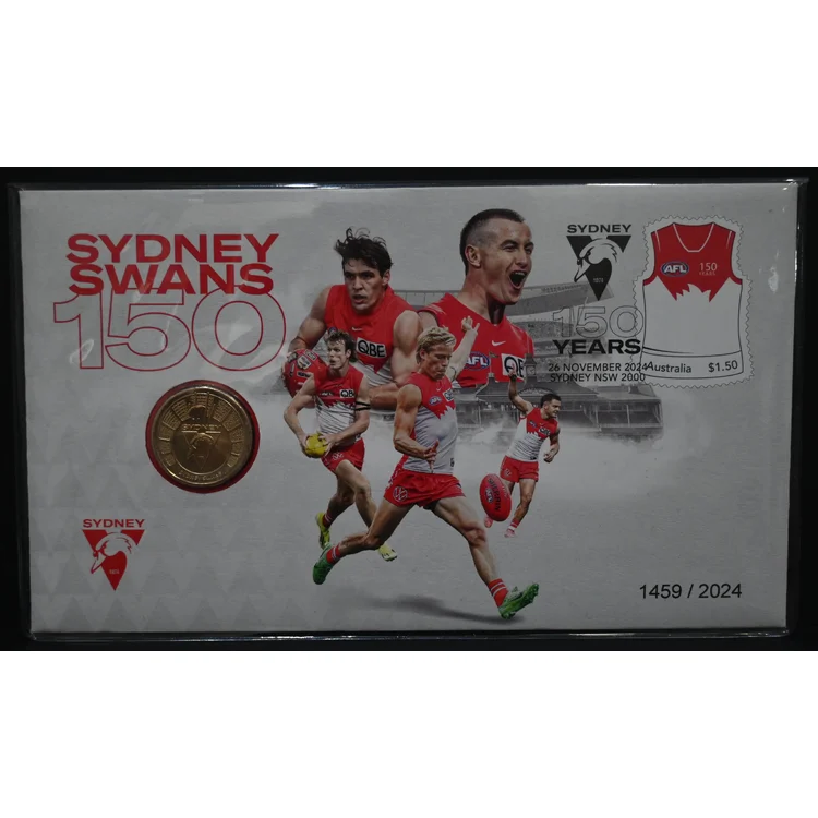 2024 $1 AFL - Sydney Swans : 150 Year Anniversary PNC