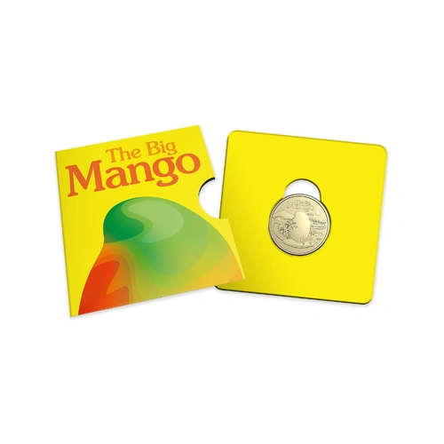 2025 $1 Aussie Big Things 2 - The Big Mango Carded Coin
