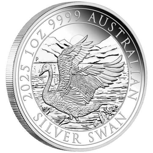 2025 1oz Perth Money Expo ANDA - Special Australian Swan Silver Proof