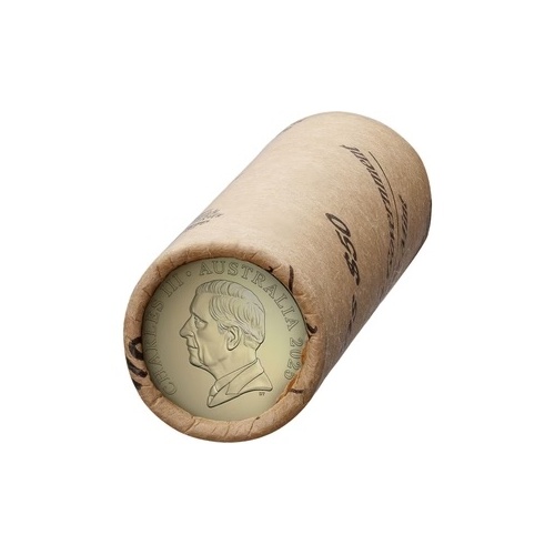 2025 $2 King Charles III UNC - Non-Premium Mint RAM Roll