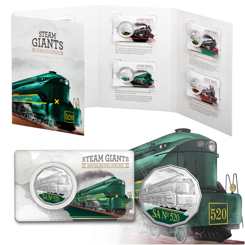 2025 Steam Giants - Seven-Coin 50c Collection