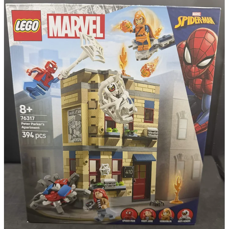 2025 LEGO Marvel Spider-Man Peter Parker’s Apartment (76317)
