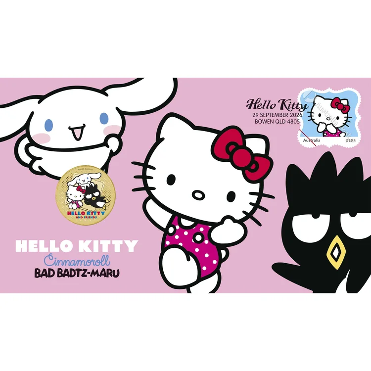 2026 $1 Hello Kitty: Cinnamoroll and Badtz-Maru PNC