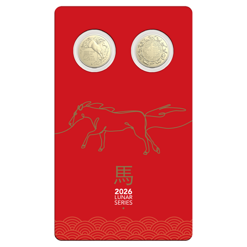 Lunar Year of the Horse - Two-Coin Set