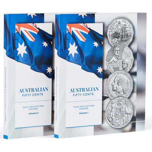 Australian 50 Cent Coin Folder