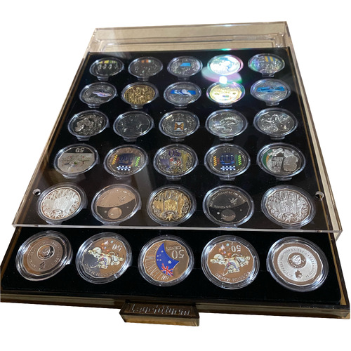 50c Coin Tray - 30 X 33mm compartments