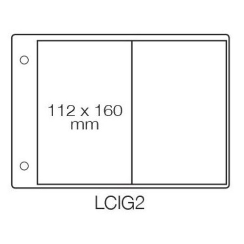 VST 2 Pocket Carded Coin Storage Sheets