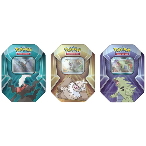 Pokemon TCG Triple Whammy Back Issue Collector Tin (Assorted)