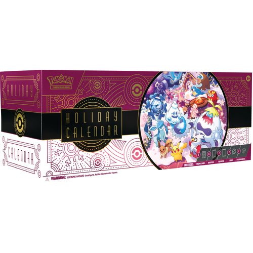 Pokemon TCG 2025 Holiday Calendar Box