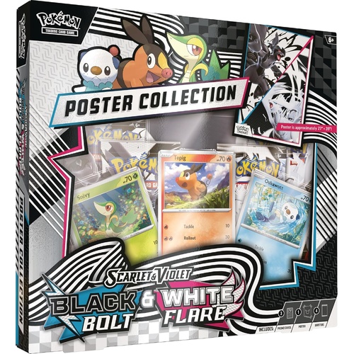 Pokemon: Black Bolt & White Flare Poster Collection