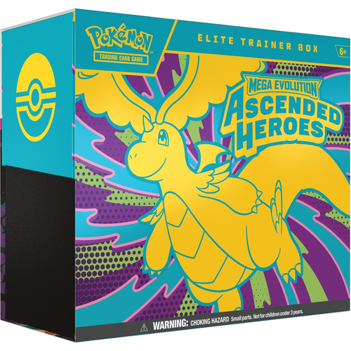 Pokemon: Mega Evolution— Ascended Heroes Elite Trainer Box