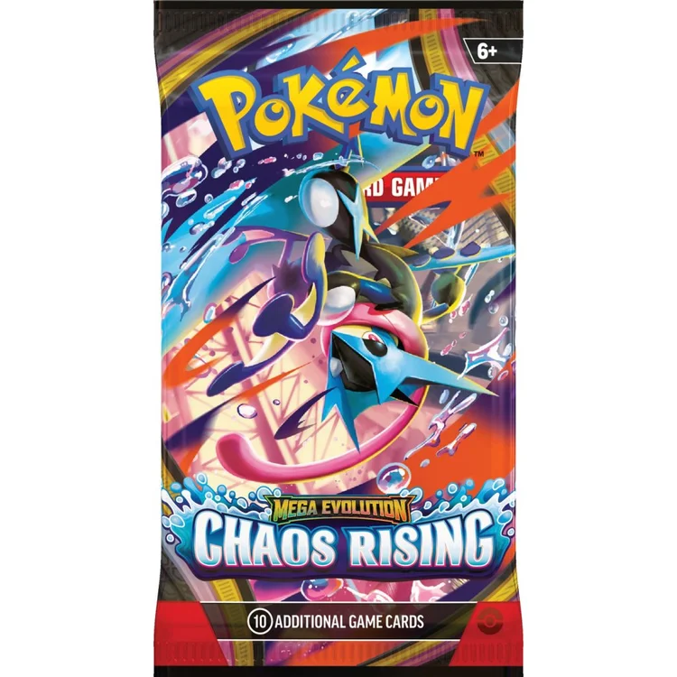 Pokemon: Mega Evolution - Chaos Rising Single Booster Pack
