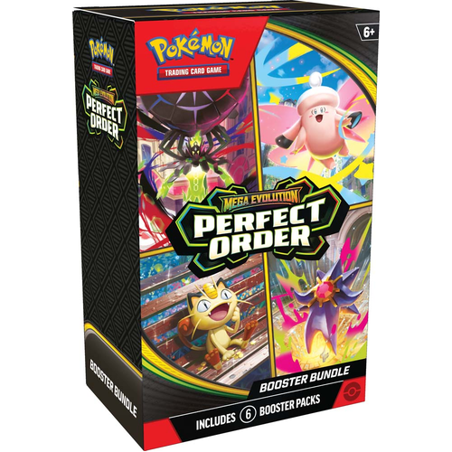 Pokemon: Mega Evolution— Perfect Order Booster Bundle