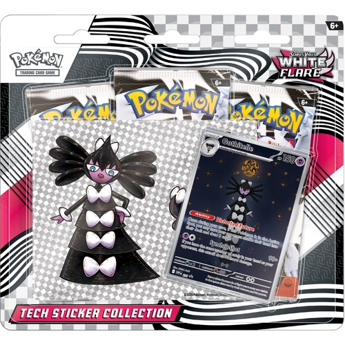 Pokemon: White Flare Tech Sticker Collection