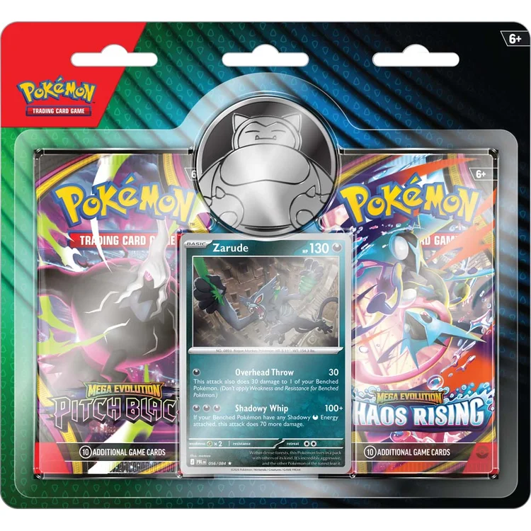 Pokemon: Mega Evolution Zarude 2-Booster Blister