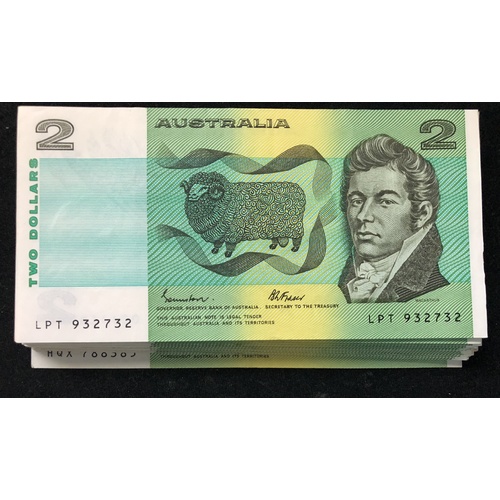 1985 - $2 Johnston/Fraser High Grade Banknote